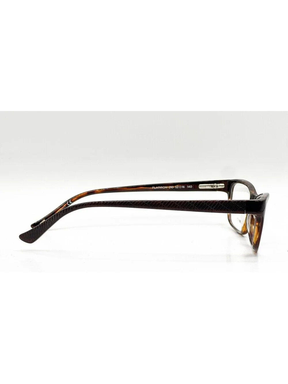 Marchon Nyc Flatiron 210 Brown Authentic Eyeglasses 52-16-140